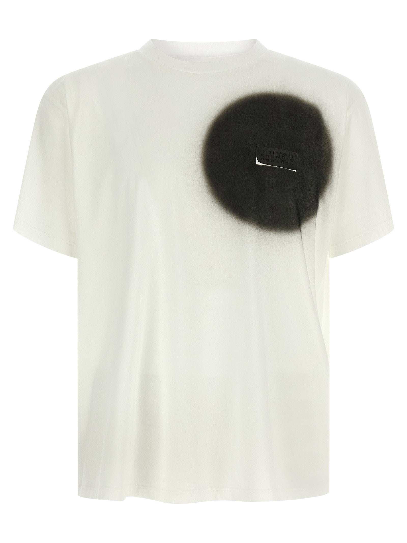 Mm6 Maison Margiela Numeric Signature Mm6 Spray T-shirt
