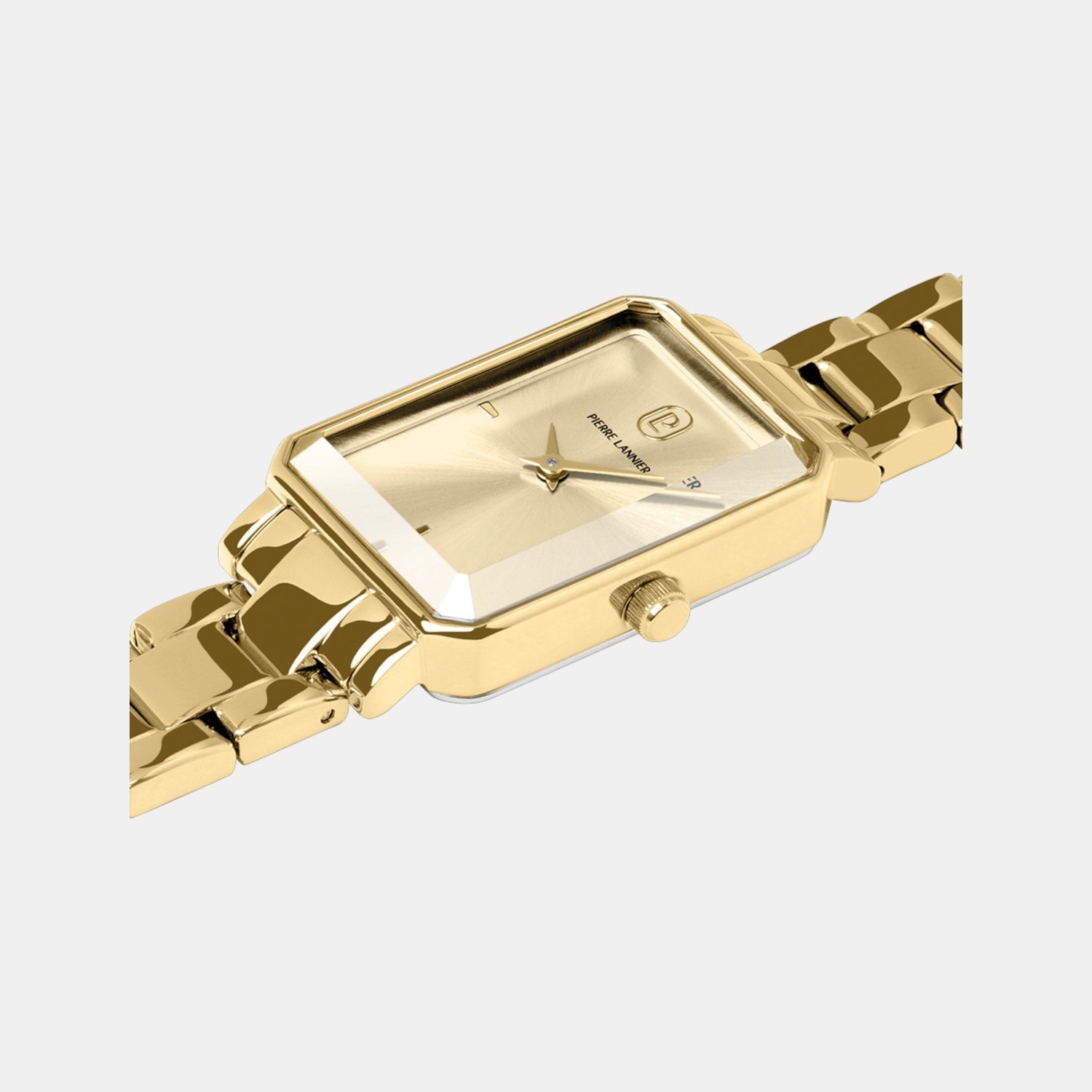Pierre Lannier Ariane Women Quartz Gold Dial Analog Stainless Steel Watch 007J542 - view 4