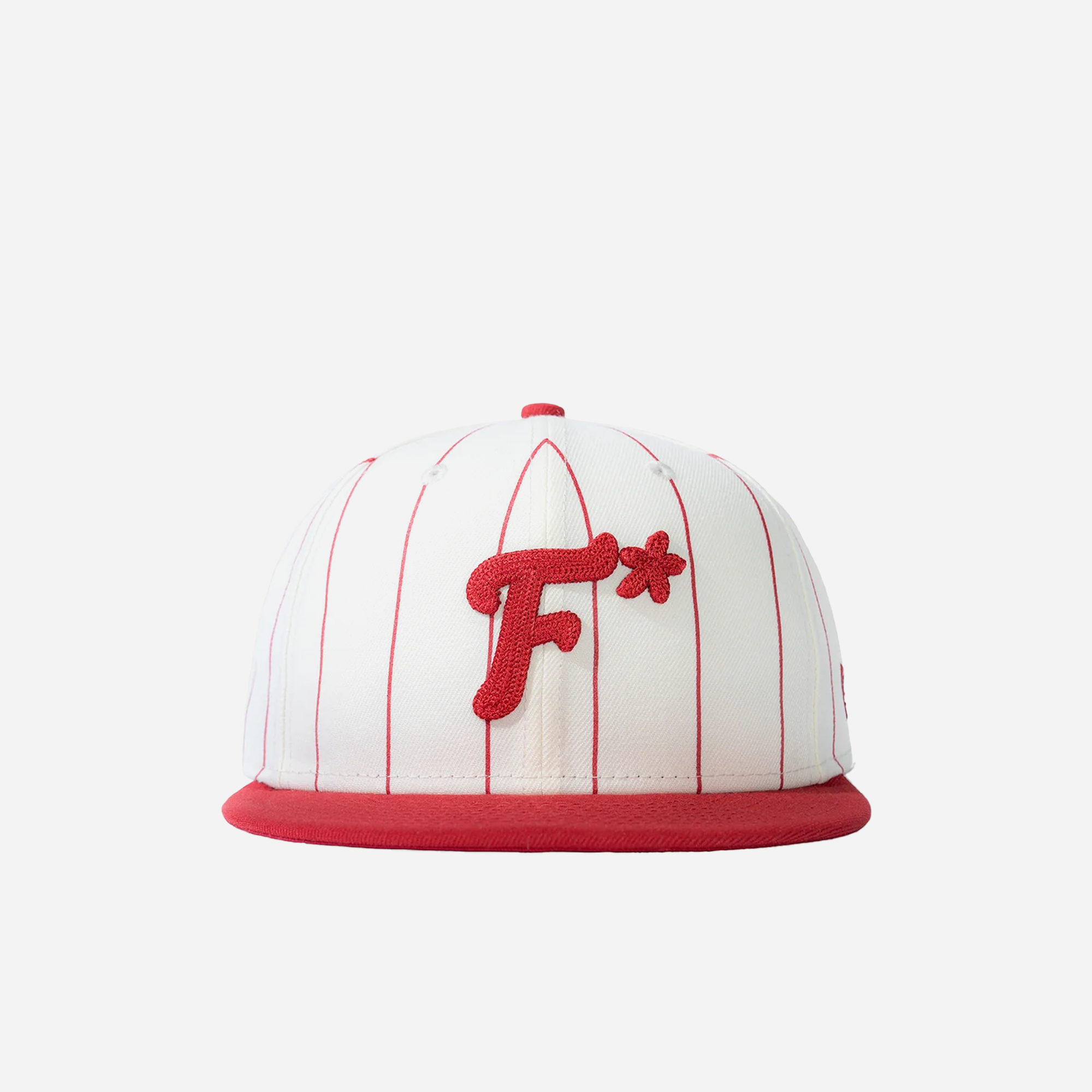 Golf Le Fleur Striped F Fitted Hat Red