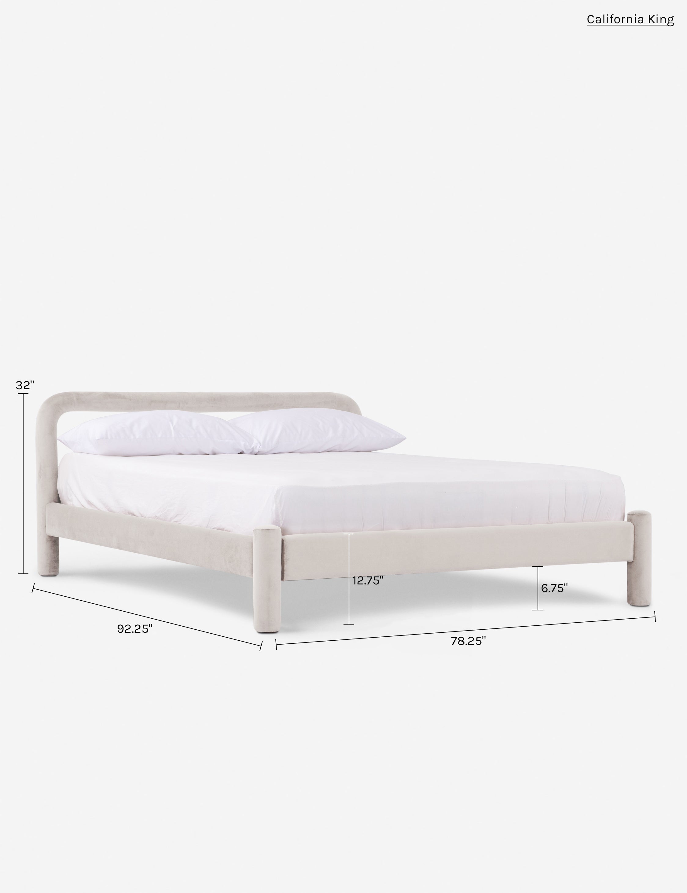 Lulu and Georgia Temi Platform Bed by Sun at Six - view 49