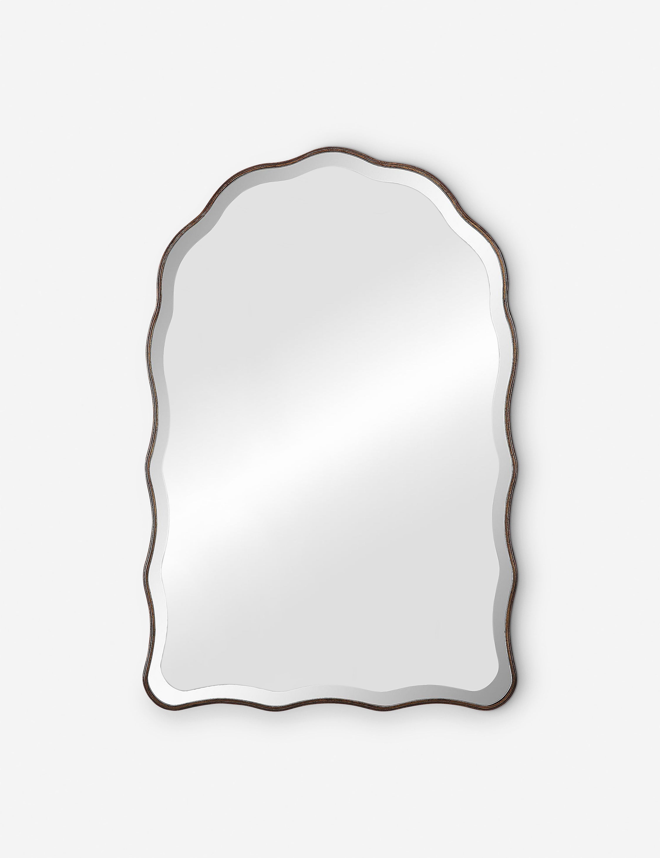 Lulu and Georgia Gannet Mirror – Brass