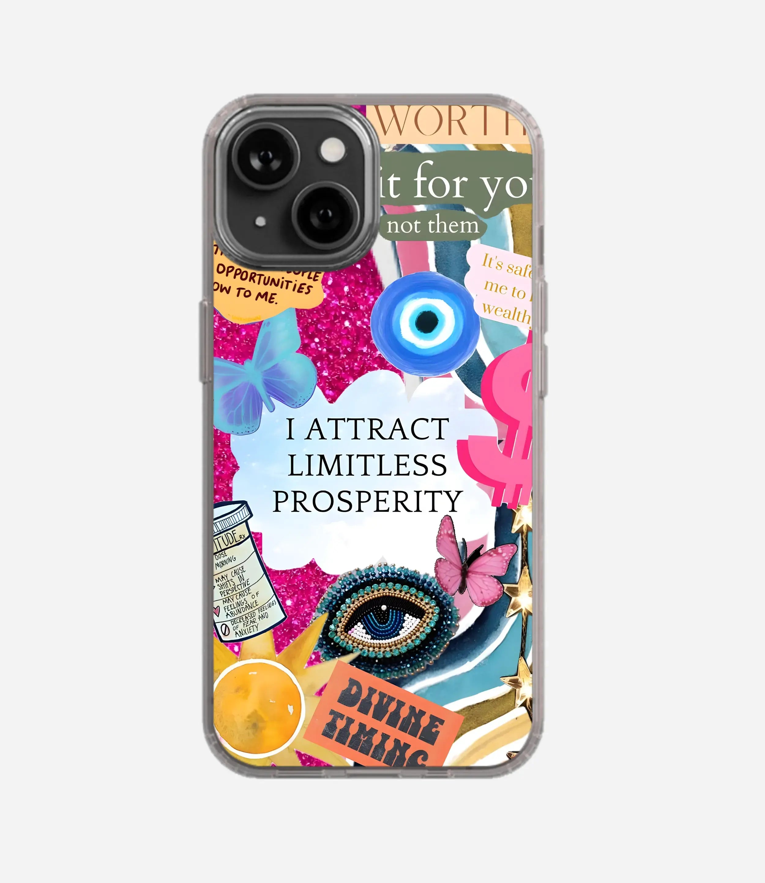 The Case Company I Attract Prosperity Silicone Case