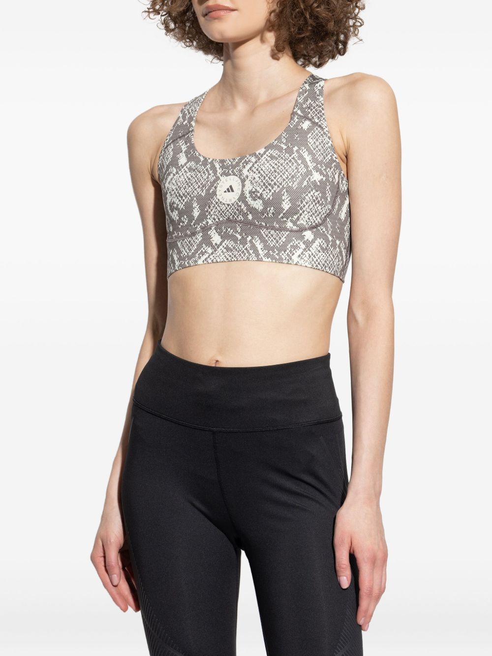 Adidas By Stella McCartney Printed gym bra - view 2