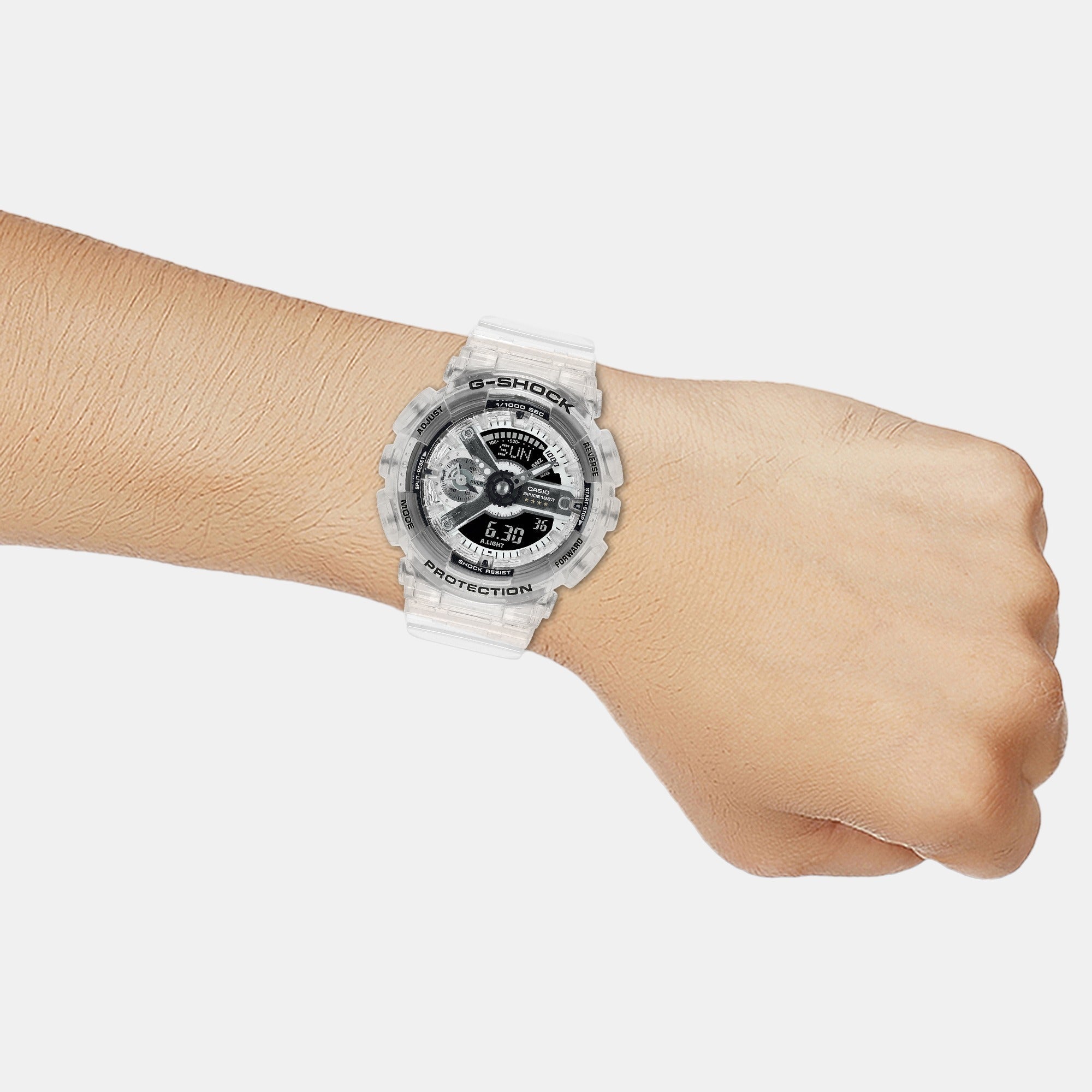 Casio G-Shock Women Quartz Black Dial Analog-Digital Resin Watch G1447 - view 7