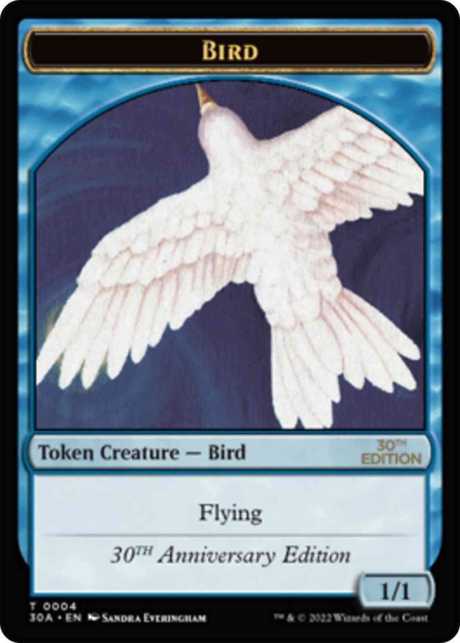 Bird token 04 – Magic Bird Token [04] [30th Anniversary Edition: Tokens] [Non-Foil]
