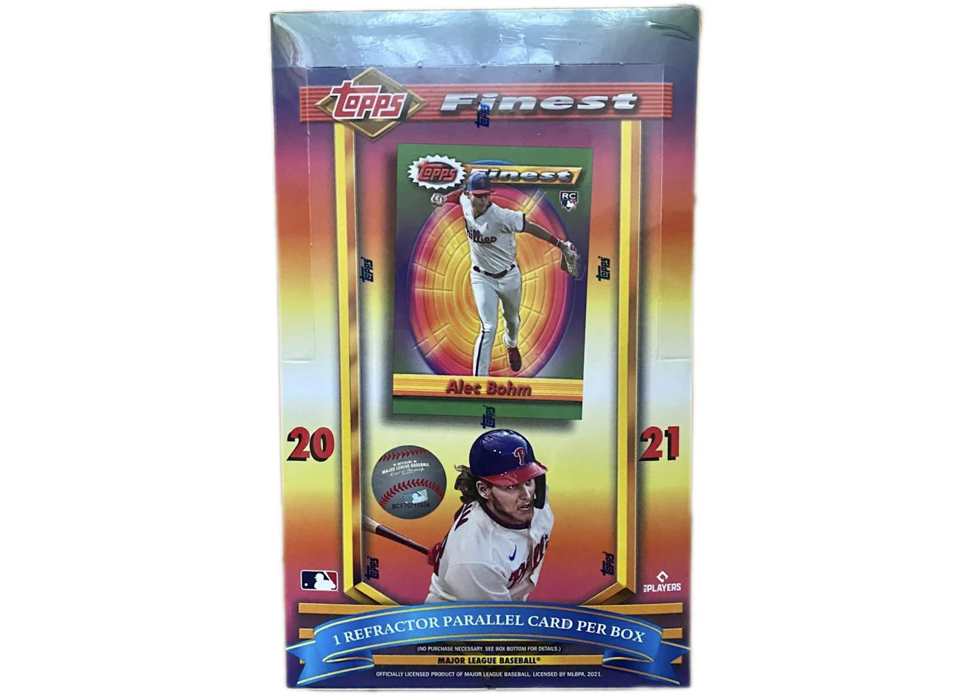 2021 Topps Finest Flashbacks Baseball Hobby Box