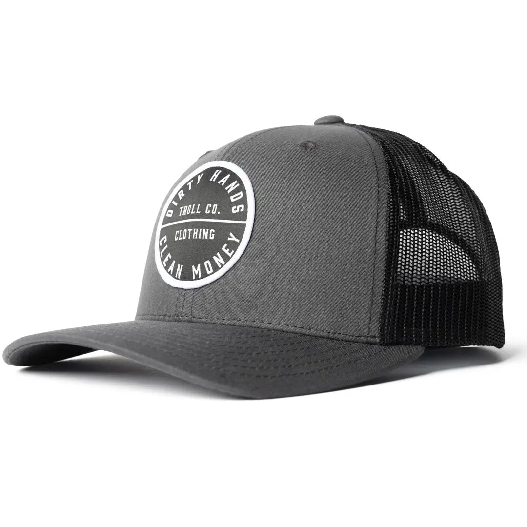 Radial 360 DHCM Curved Brim Hat – Charcoal Black
