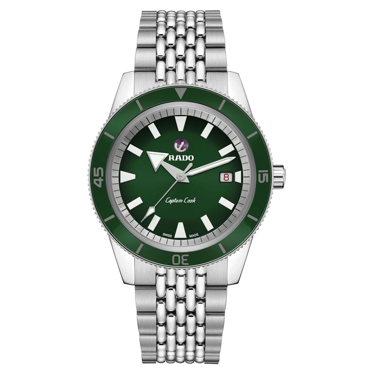Rado Captain Cook Green Dial Men 42mm - view 4