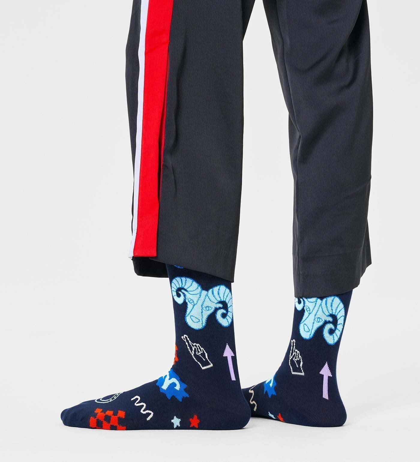 Happy Socks Unisex Aries Crew Length Socks for Women and Men - view 2