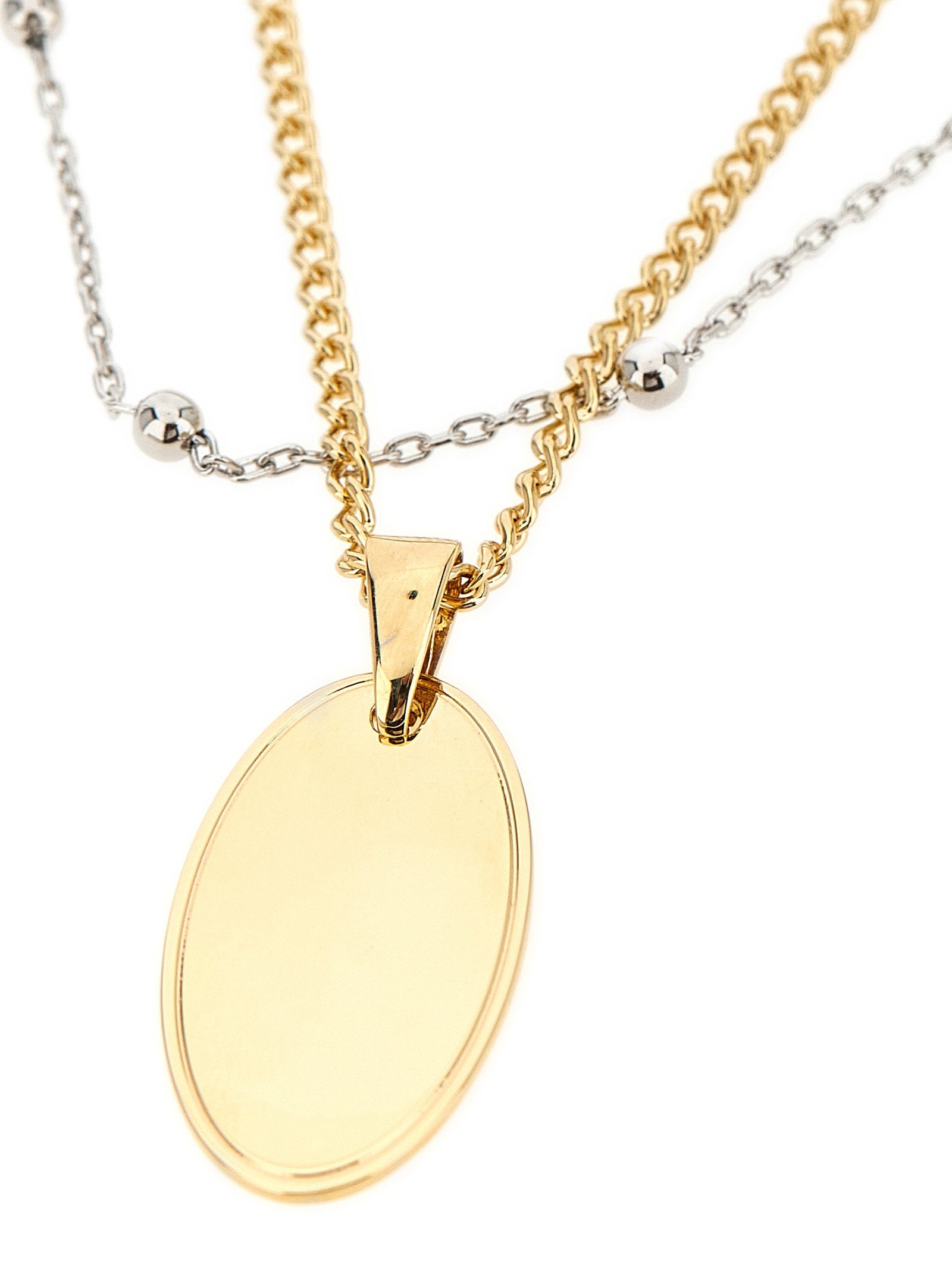 Paco Rabanne Collier 5 Rangs Necklace – 100% brass - view 3