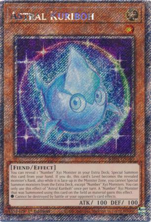 Yu-Gi-Oh! Astral Kuriboh - RA04-EN040 - Platinum Secret Rare - 1st Edition