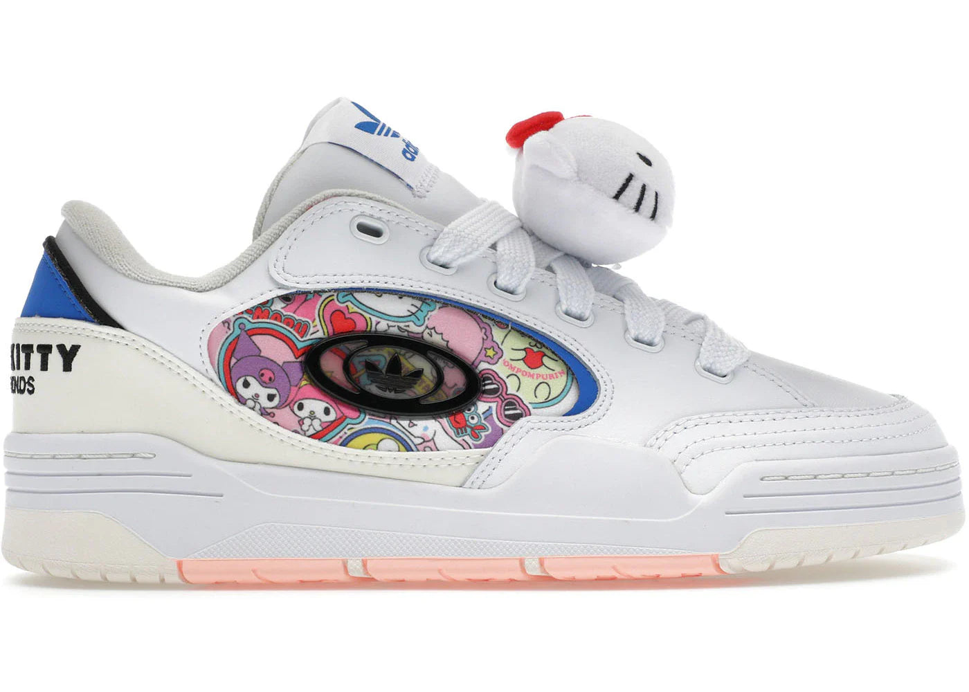adidas ADI2000 Cloud White Off White Clear Orange (Women's) - view 2