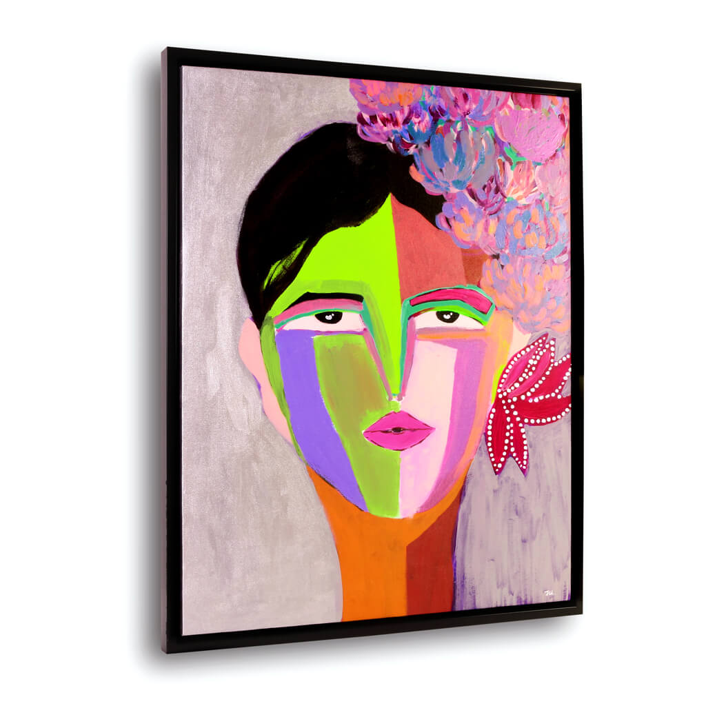 Ash Designs Serenity In Bloom Handmade Large Portrait - view 6