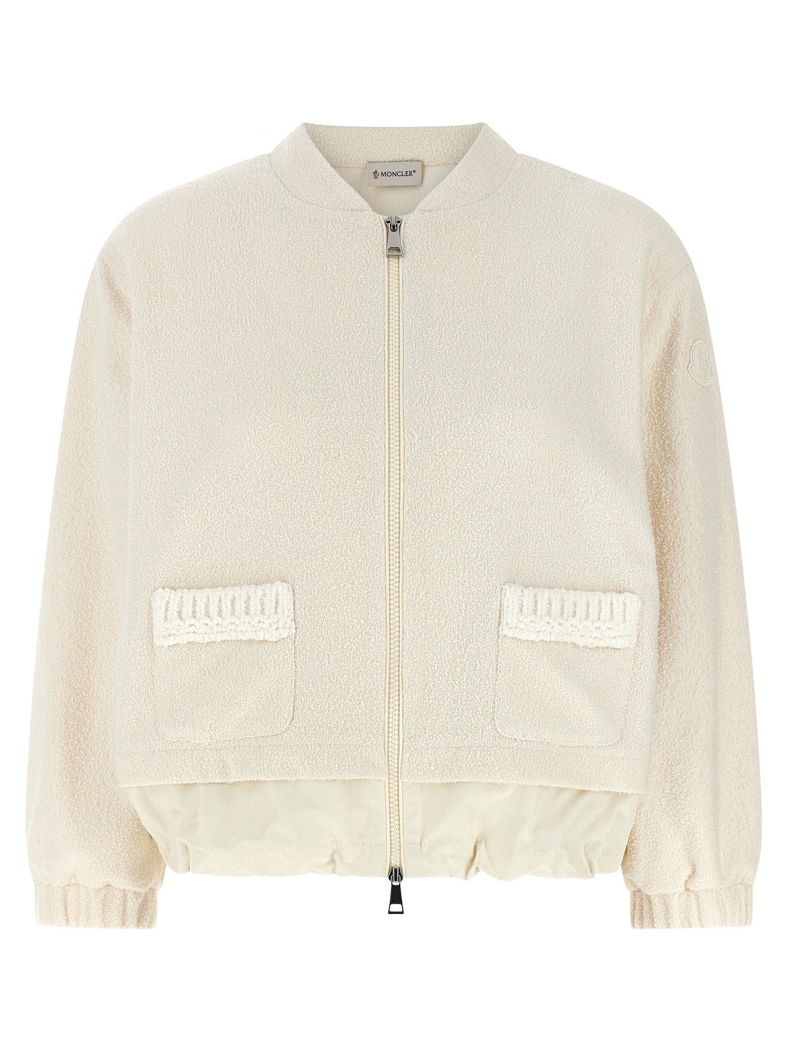 Moncler Bouclé Cardigan – 100% polyester