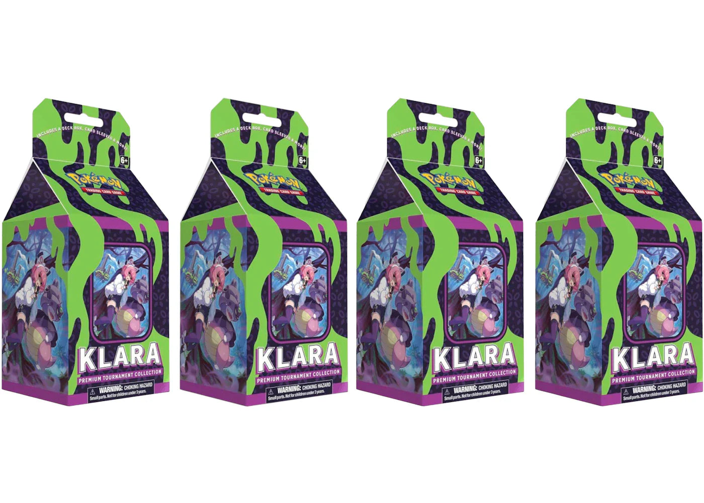 Sword shield premium – 2024 Pokémon Sword & Shield Premium Tournament Collection Klara 4x Lot