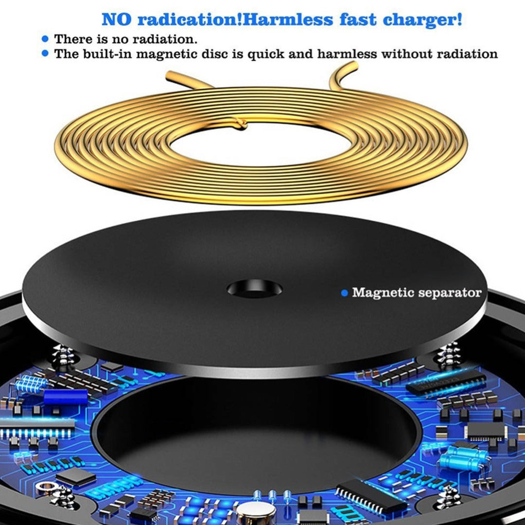 Peeperly Wave™ QI 10W Fast Charging Wireless Charger - view 6