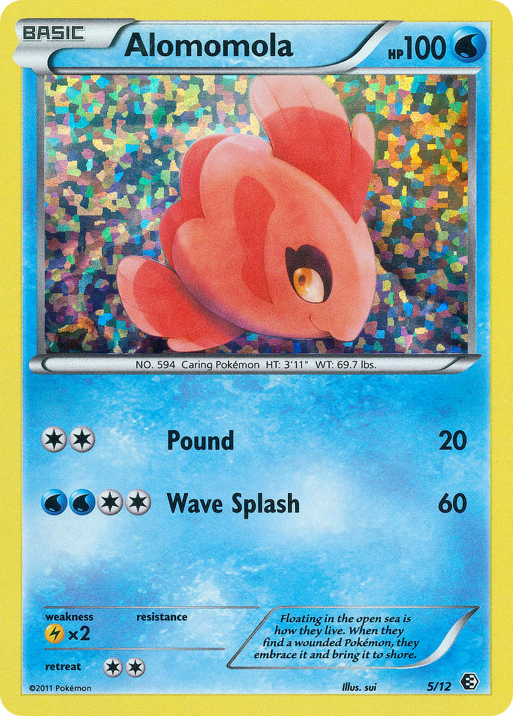 Promo mcd11-5 holo – Pokémon Alomomola - 5/12 - Promo [mcd11-5] [Holo] - Alomomola - 5/12 - Promo