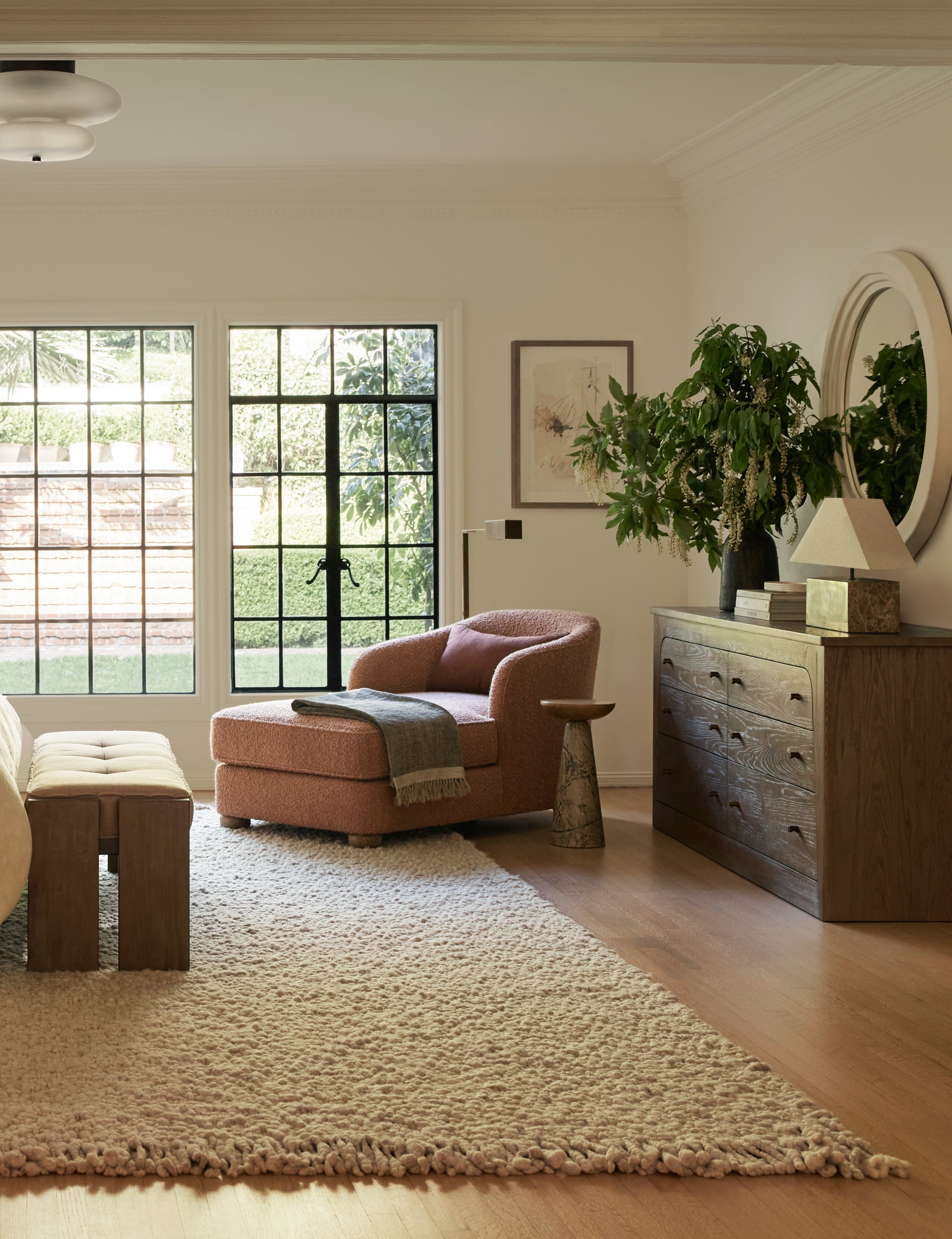 Lulu and Georgia Furin Handwoven Wool Rug by DISC Interiors - view 8