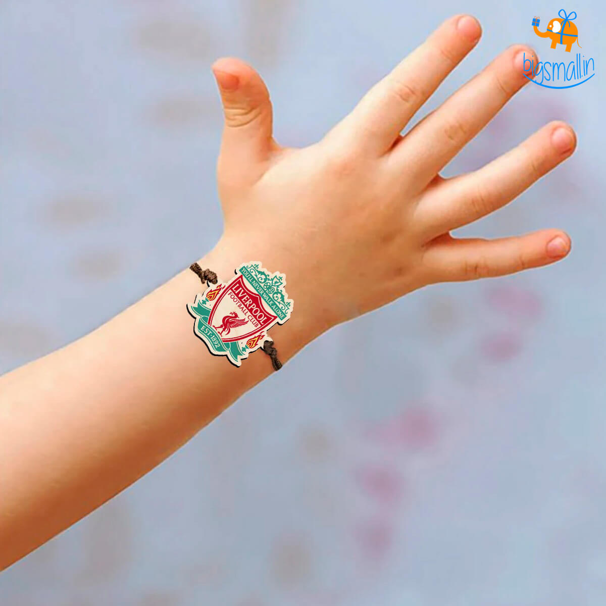 Bigsmall_cc Liverpool Wooden Rakhi - view 3