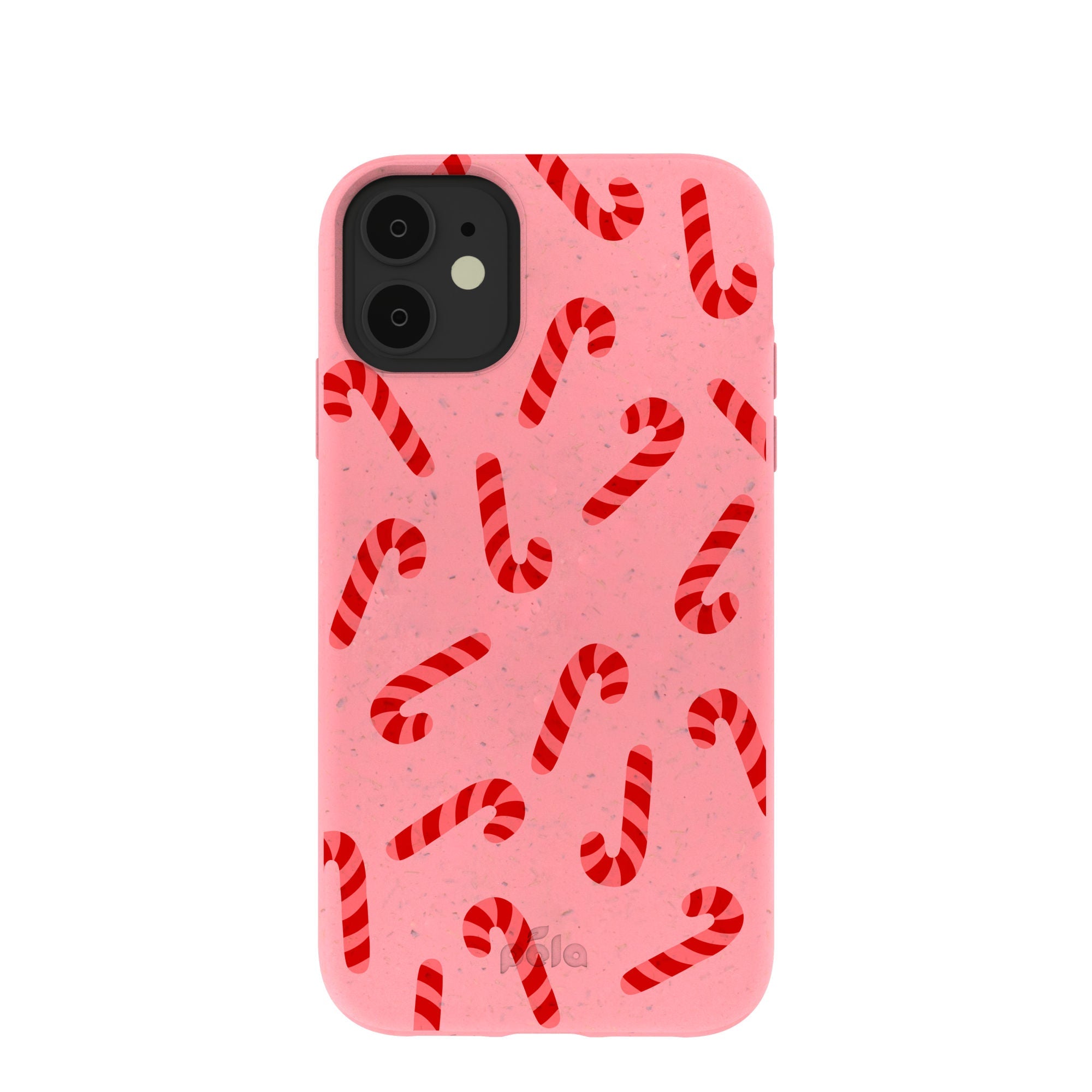 BlackTree Bubblegum Pink Candy Cane Chaos iPhone 11 Case