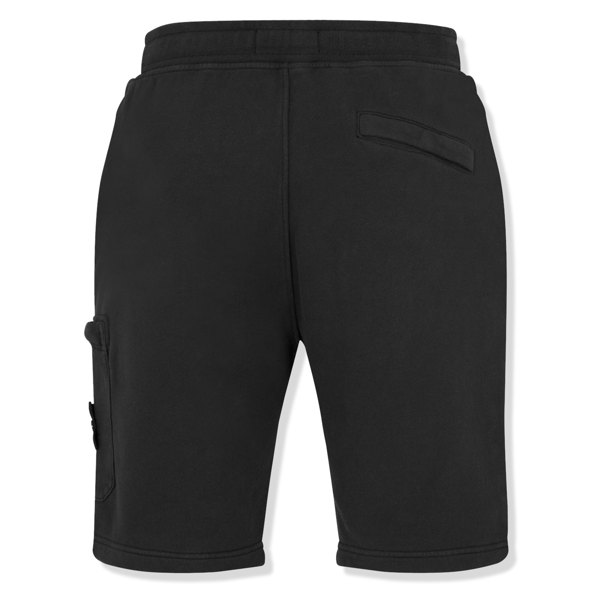 Stone Island Black Cotton Shorts - view 2