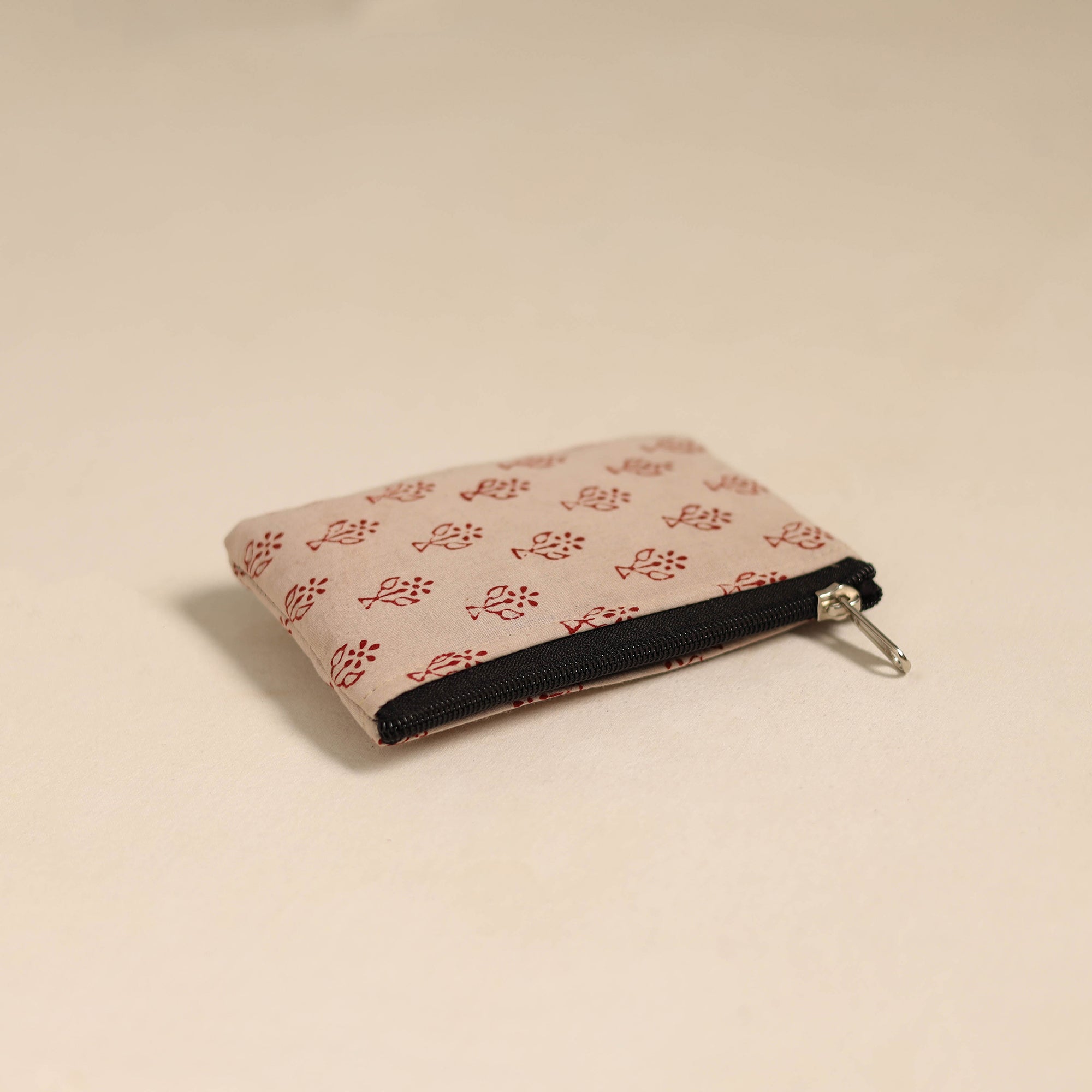 NOORI BAZAR Beige - Handmade Quilted Cotton Coin Pouch 29 - view 2