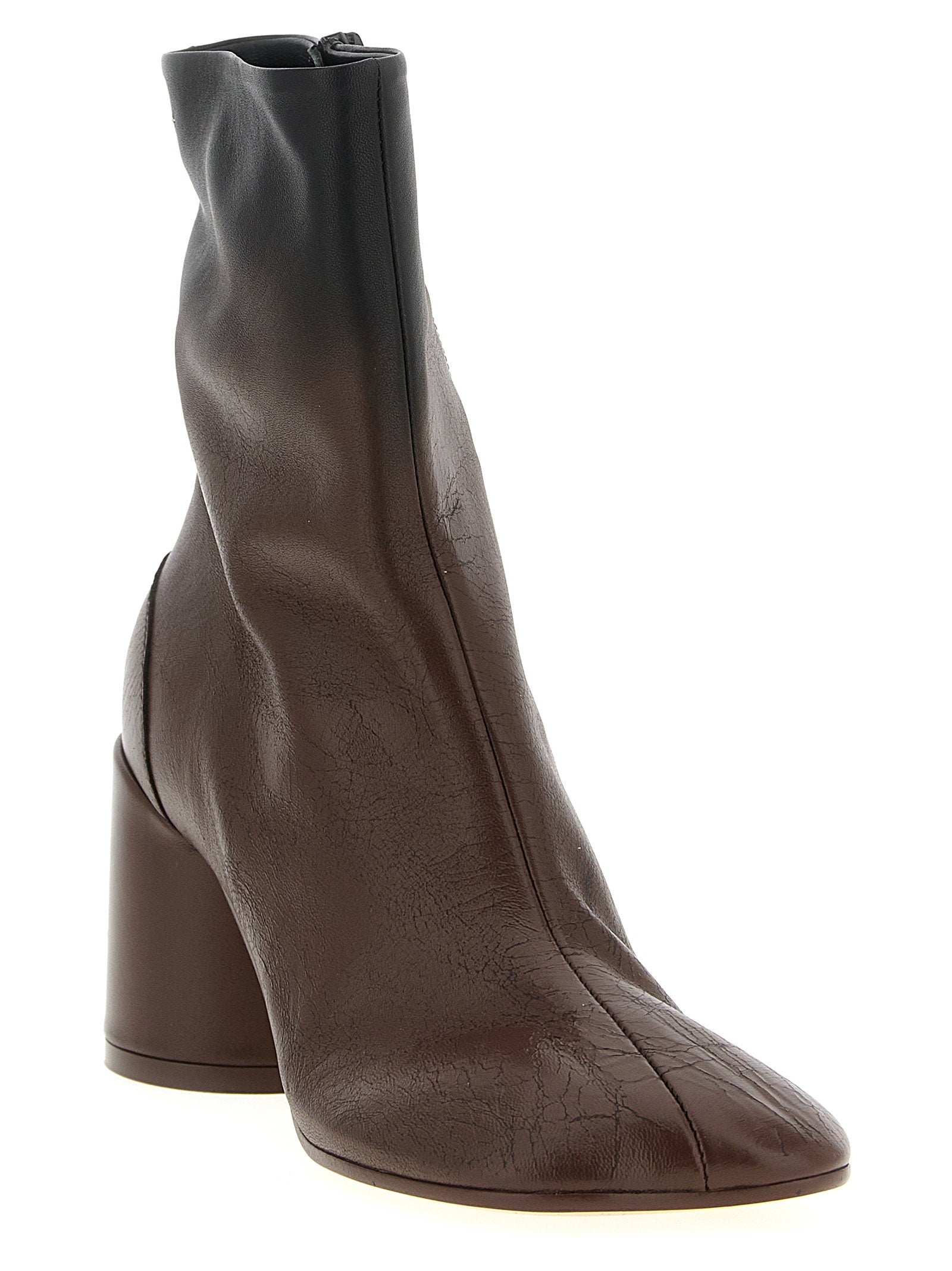 Mm6 Maison Margiela Anatomic Ankle Boots – 100% lambskin - view 2