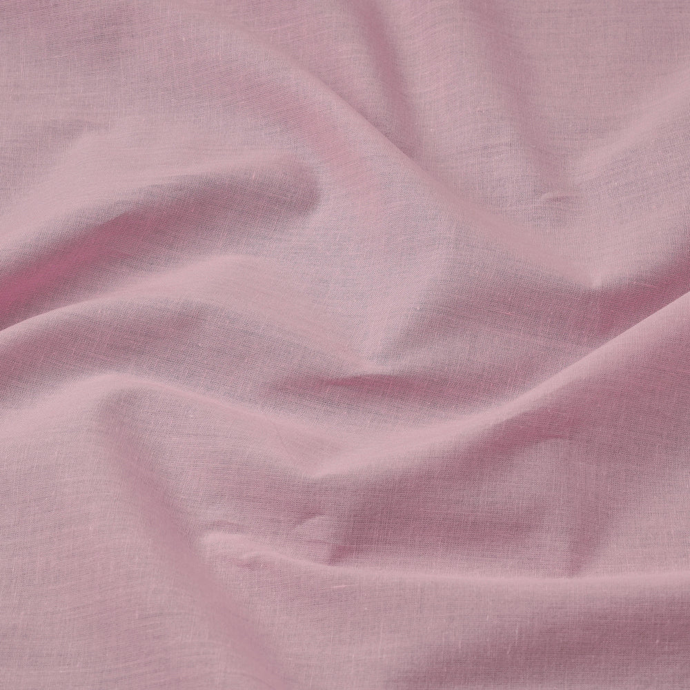 ITOKRI CRAFTS INITIATIVE Baby Pink - Prewashed Plain Dyed Pure Cotton Fabric 43 - view 2