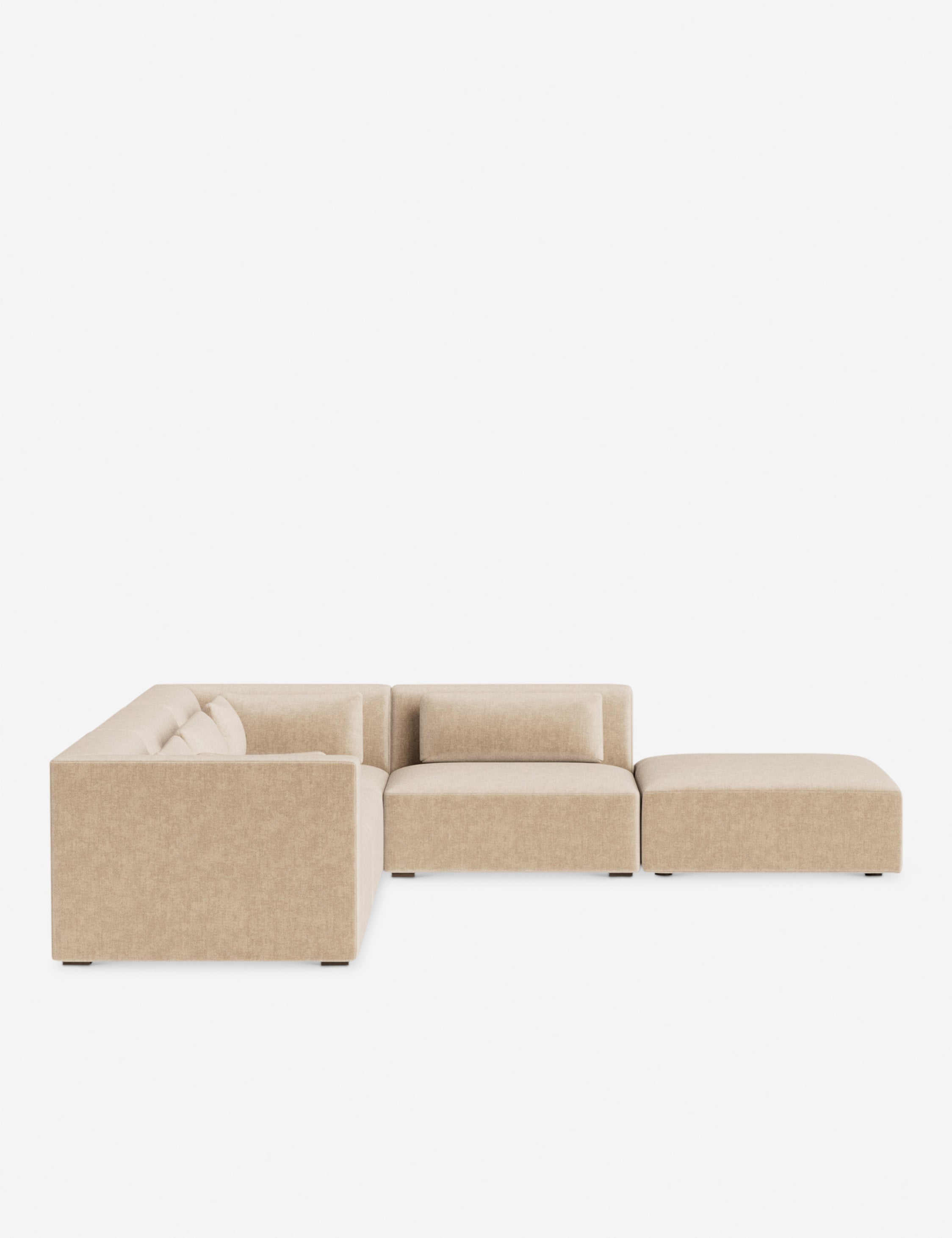 Lulu and Georgia Koh Modular Sectional Sofa With Ottoman - view 142