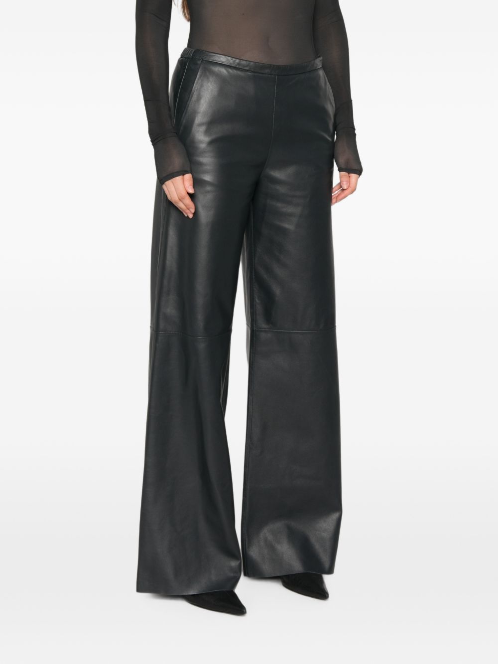 Forte Forte Trousers – 100% Leather - view 2