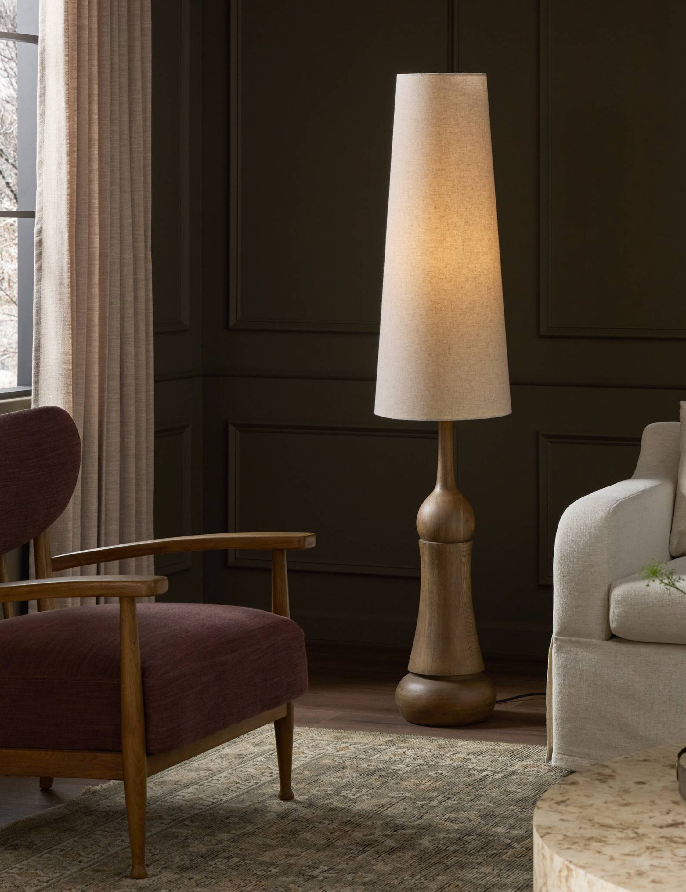 Lulu and Georgia Granby Floor Lamp – Natural - view 2