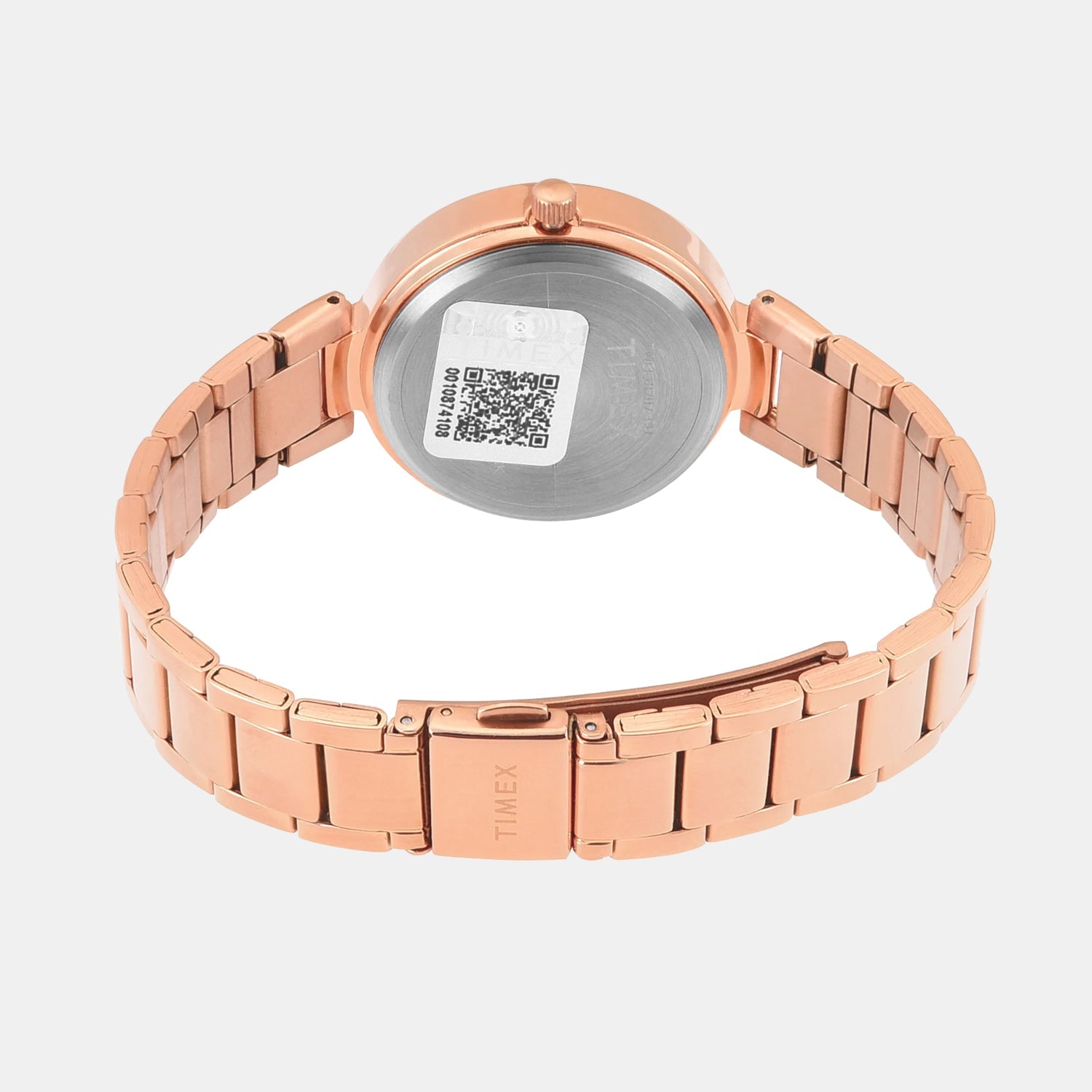 Timex Fashion Women Quartz Pink Dial Multi-Function Stainless Steel Watch TWEL18707 - view 5