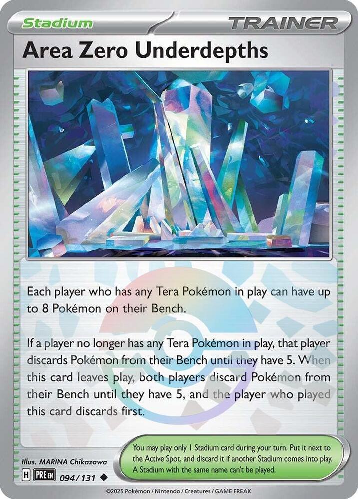 Pokémon Area Zero Underdepths - Poké Ball Pattern - 094/131 - Uncommon [sv085-094] [Reverse Holo]