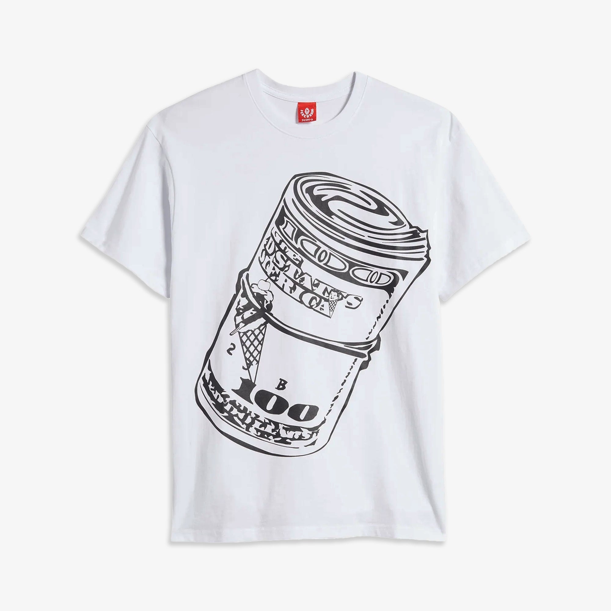 S s tee – Icecream | ROLL S/S TEE { WHITE