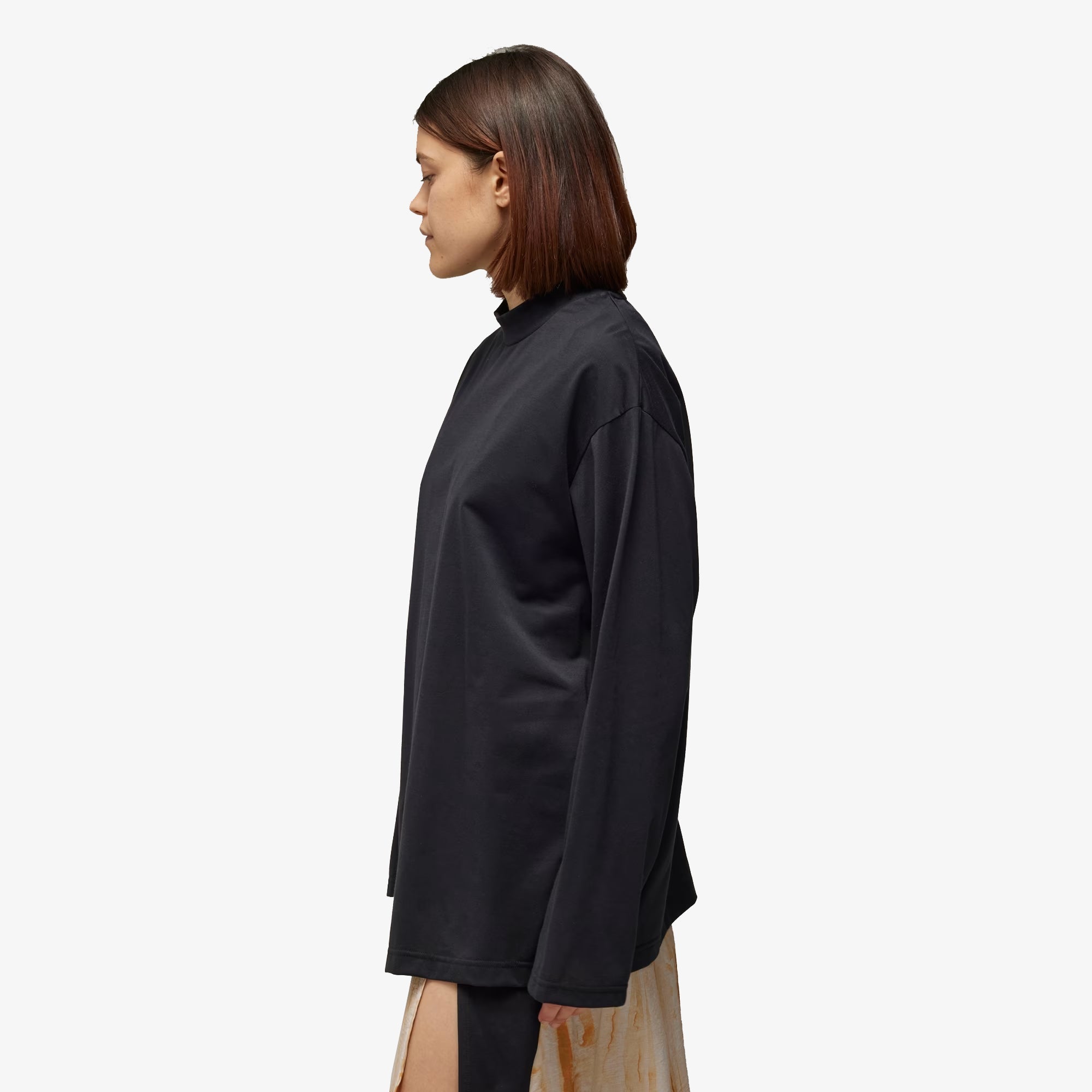 Y-3 | Premium Loose Long Sleeve Tee { Black - view 5