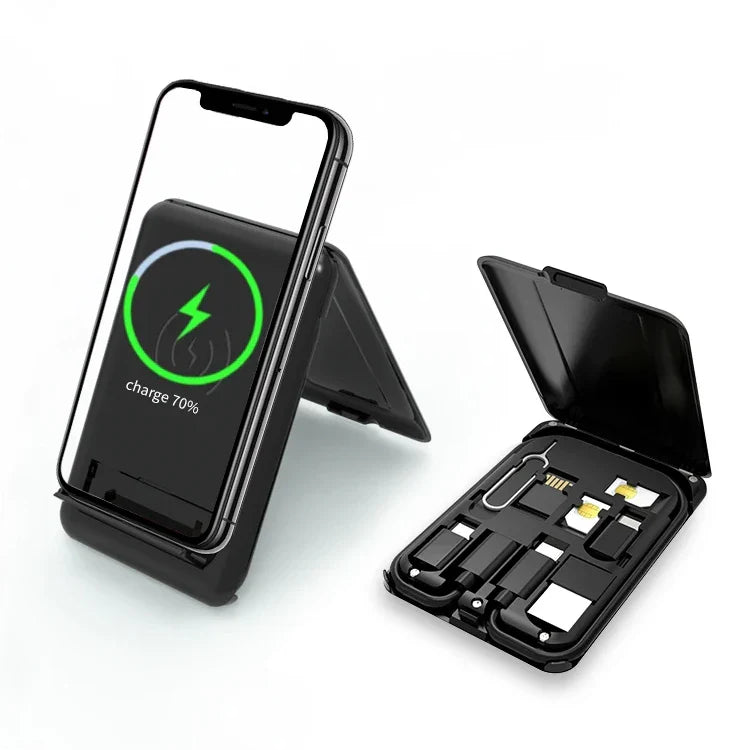 Million Cases Power Merge All-in-One Wireless Charger with Stand
