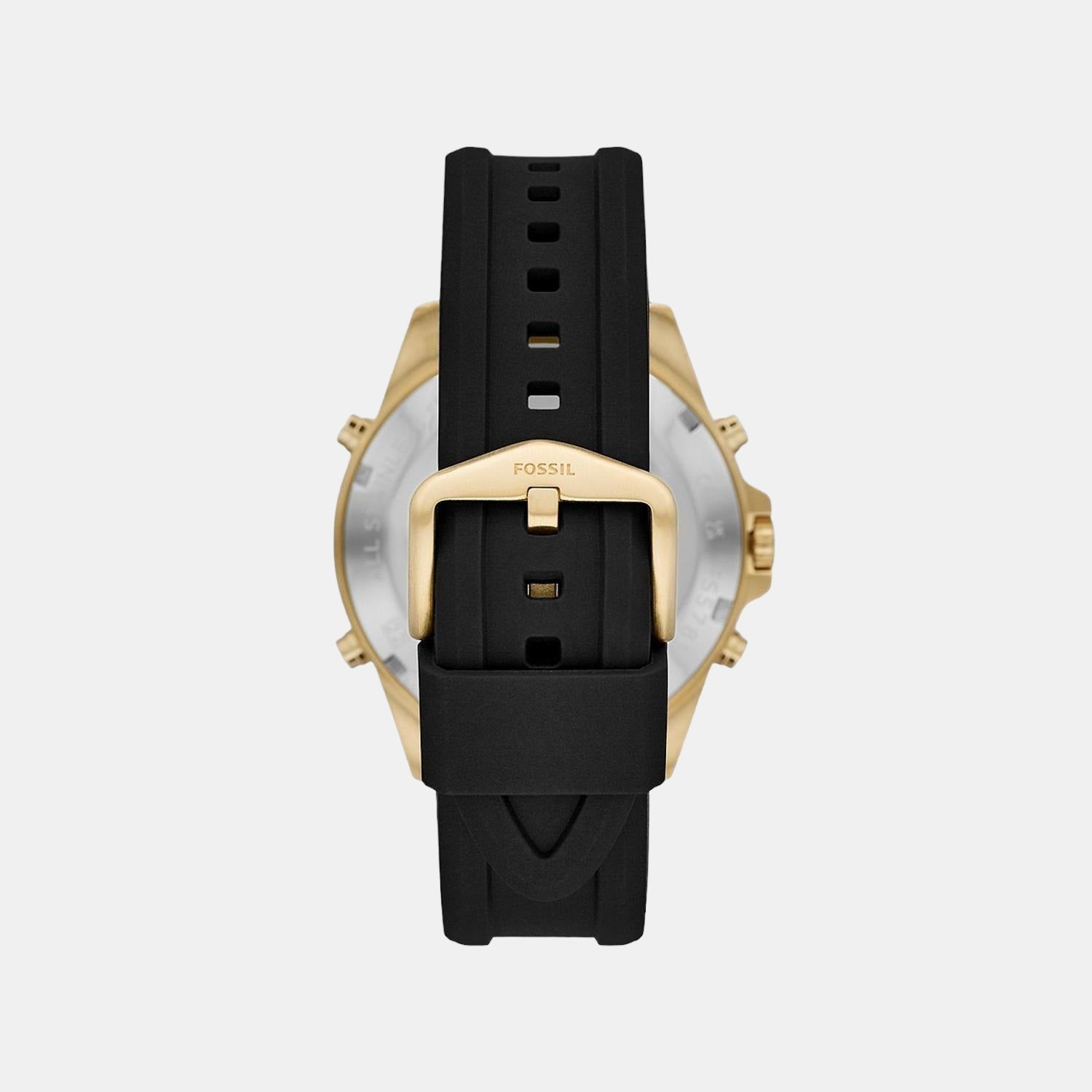 Fossil Garrett Men Quartz Black Dial Analog-Digital Silicone Watch FS5781 - view 3