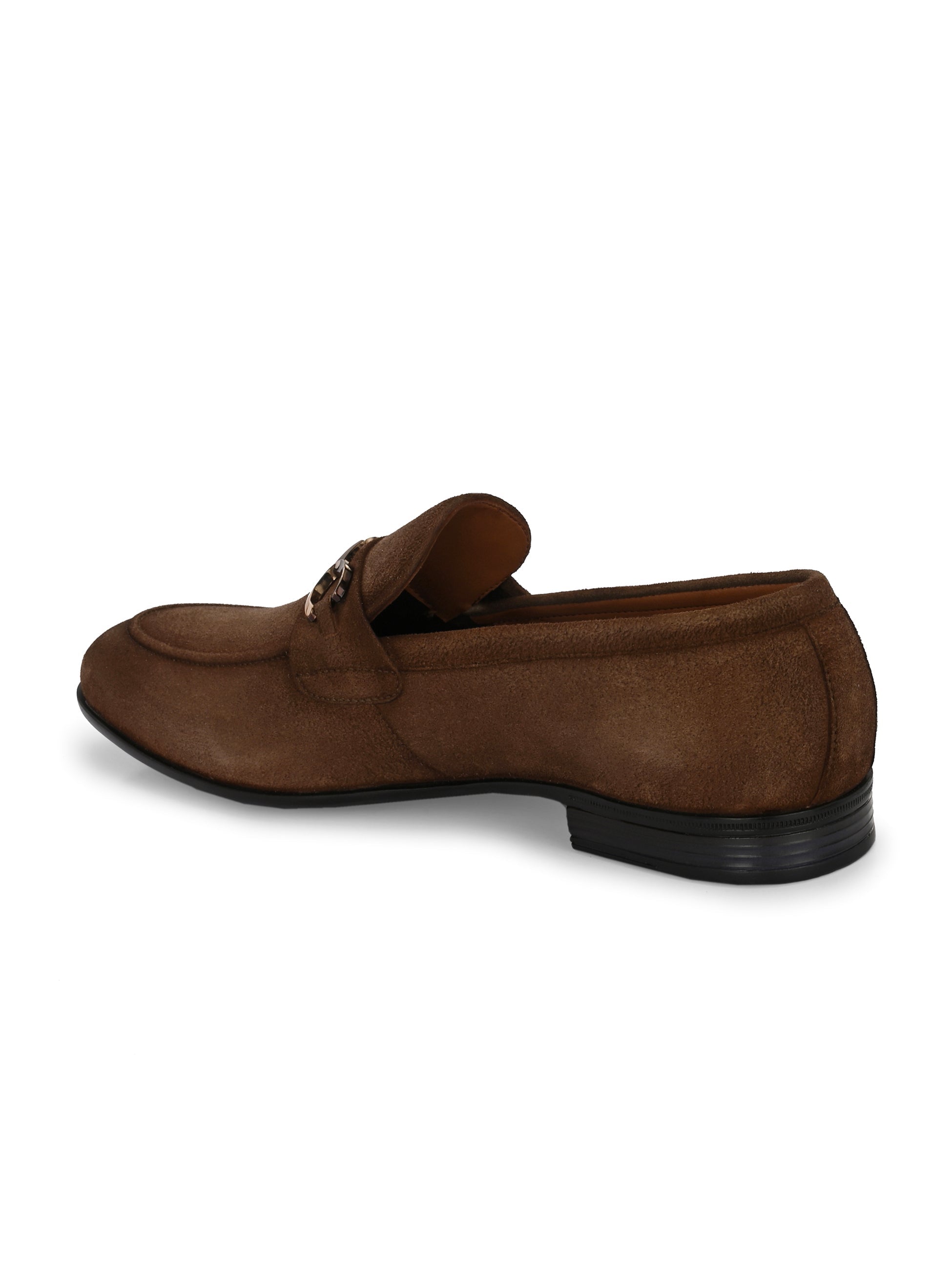 Stardust Buckled Loafers by Aspeerio - view 17