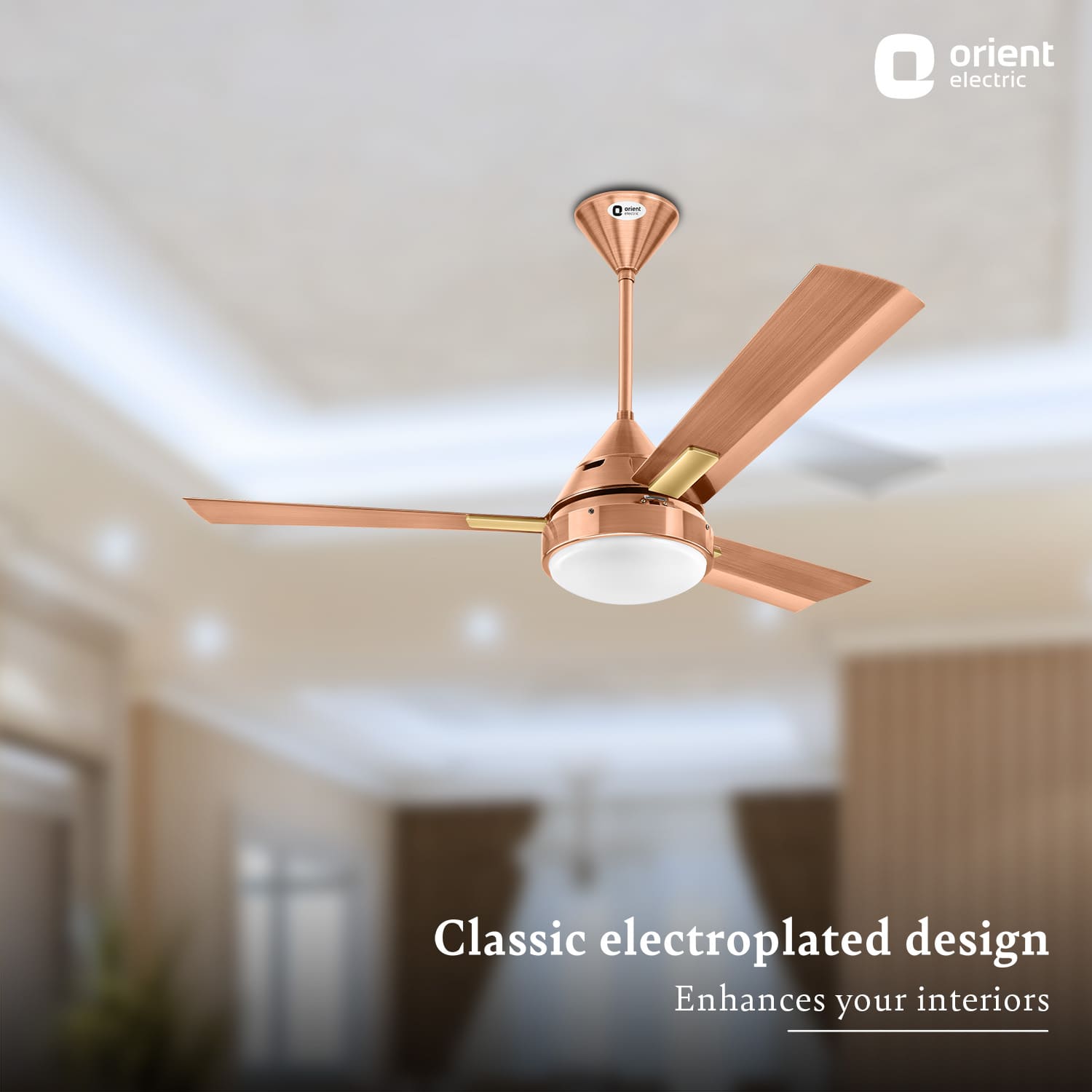 orientelectric Spectra with Remote & Underlight Ceiling Fan - view 10