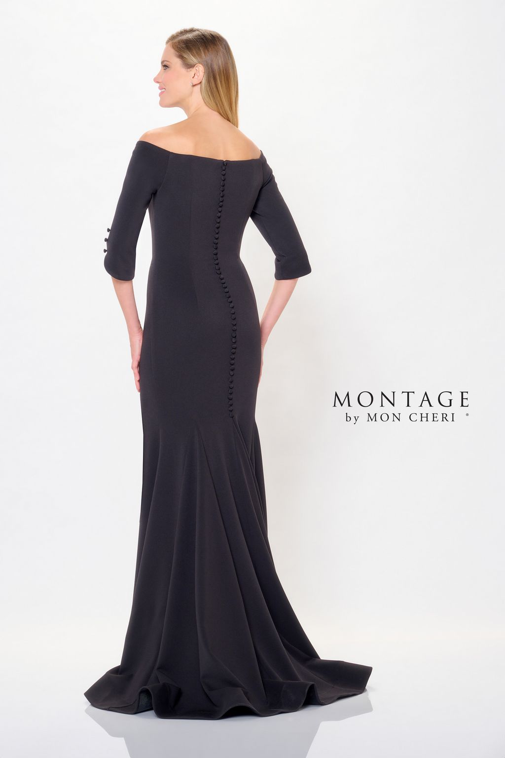 Montage M916 Long Mermaid Formal Evening Dress - view 2