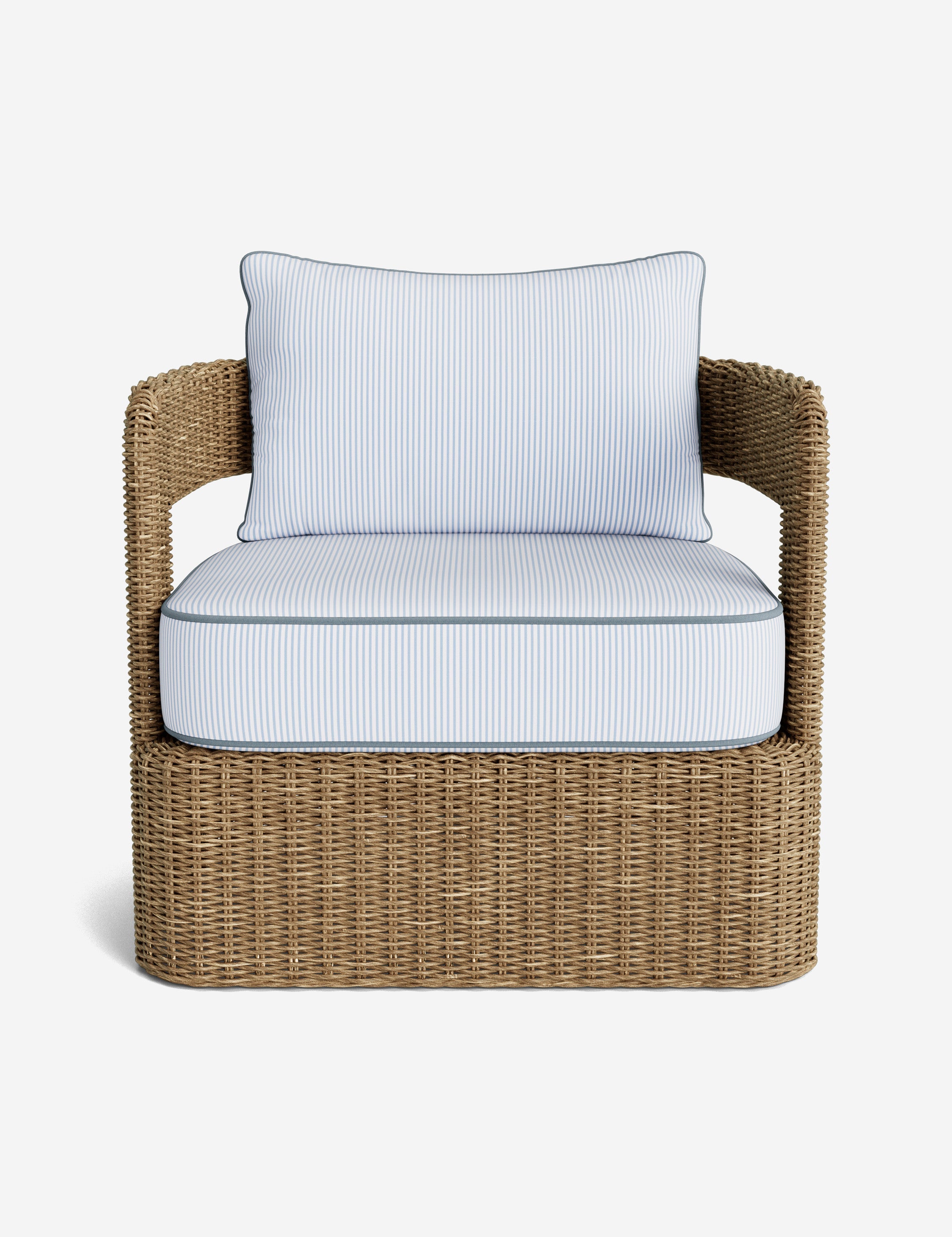 Lulu and Georgia Hadler Outdoor Swivel Lounge Chair - view 18