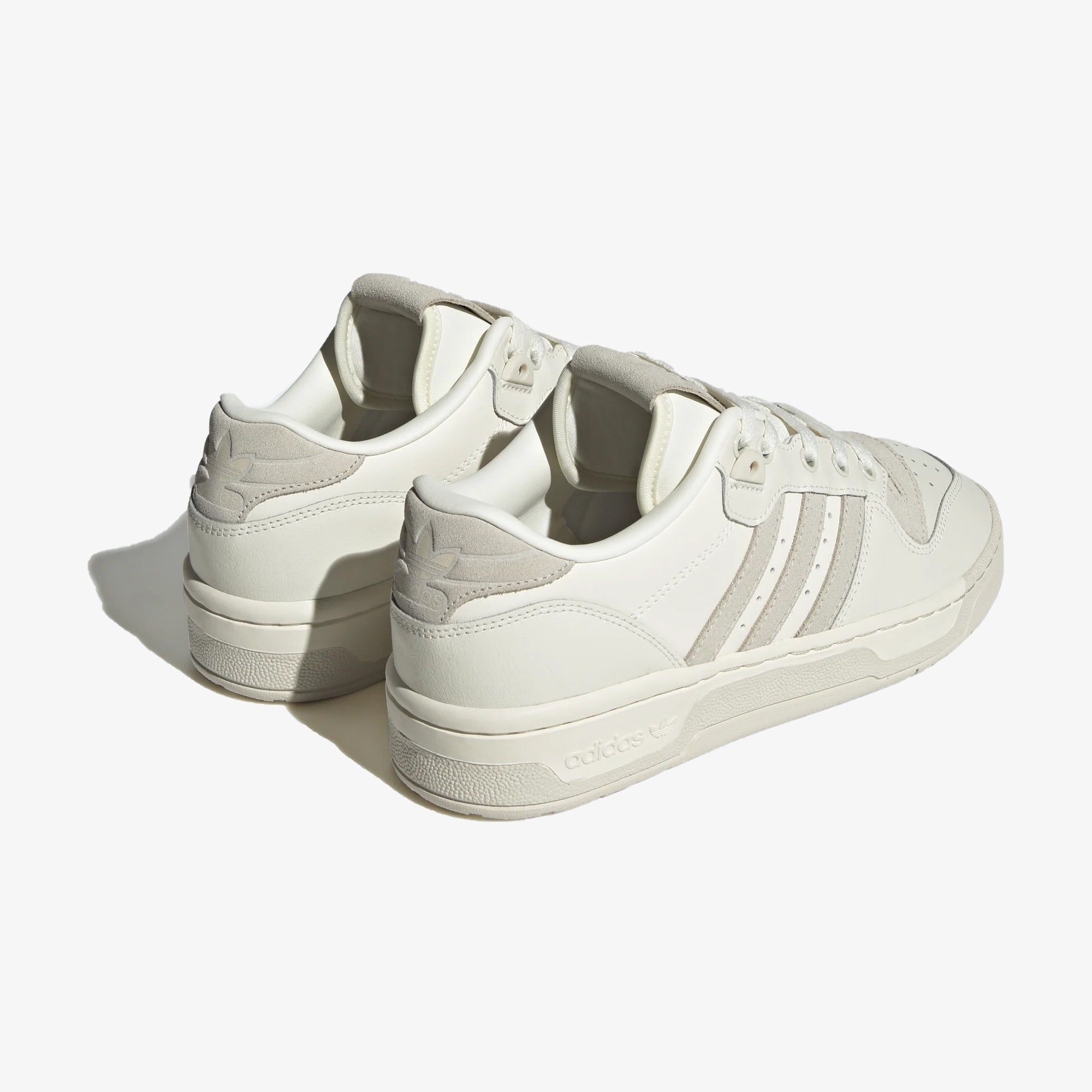 Adidas Originals | RIVALRY LOW { OFF WHITE/ALUMINIUM - view 2