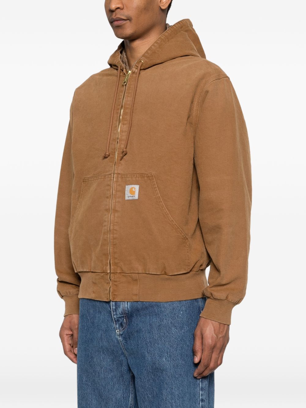 Carhartt Wip Main Carhartt WIP Silk & Nylon Cotton hooded jacket - view 4