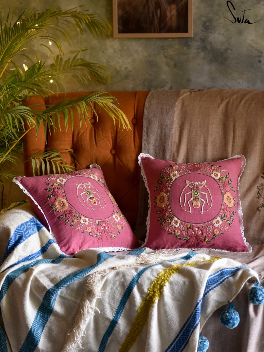 Blooming halos cushion – suta.in Blooming Halos (Cushion Cover)