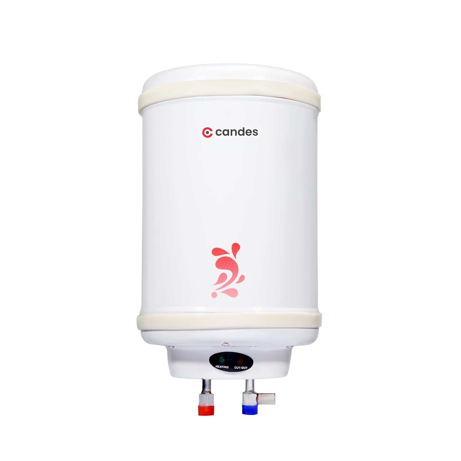 Candes Geyser 6 Litre | 1 Year Warranty | Water Heater for Home, Water Geyser, Water Heater, Electric Geyser, 5 Star Rated Automatic Instant Storage W