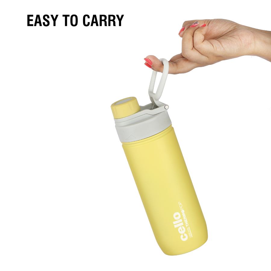 Cello Pop Hot & Cold Stainless Steel Kids Water Bottle, 600ml - view 40