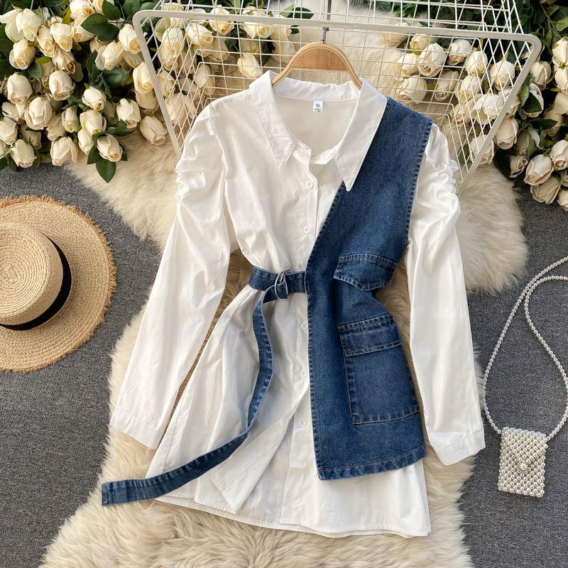Alamode By Akanksha Cresta Statement Shirt Dress - view 2