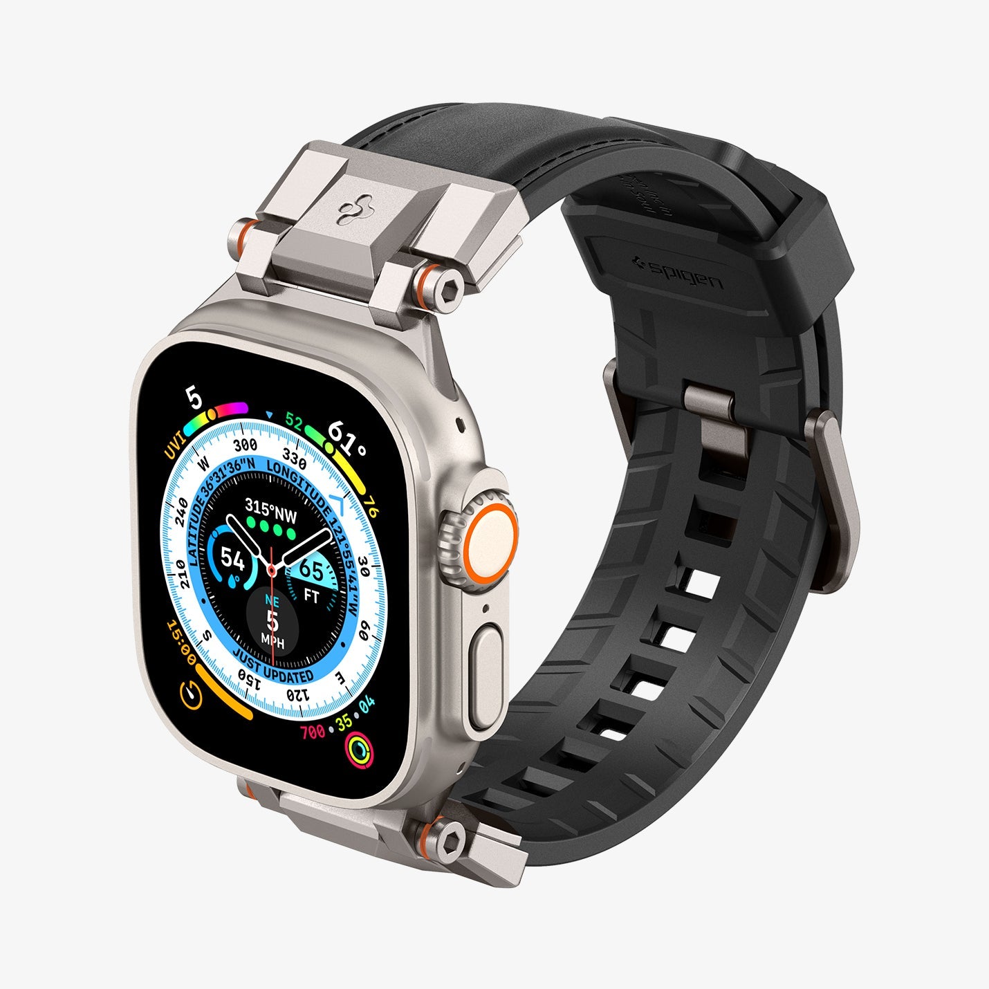 Apple Watch Series - DuraPro Armor PU – Black - view 6