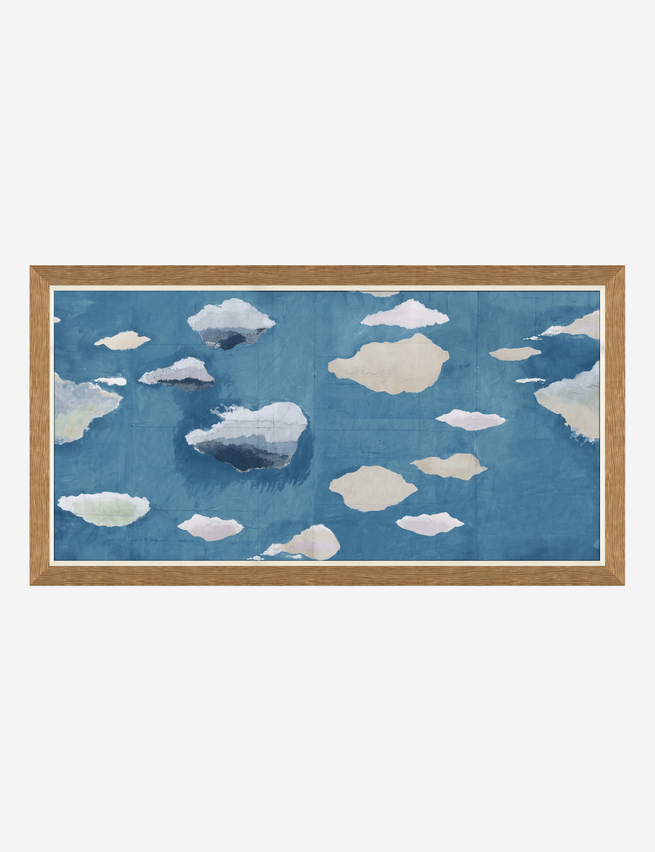 Lulu and Georgia Cloudscape Print by Paule Marrot