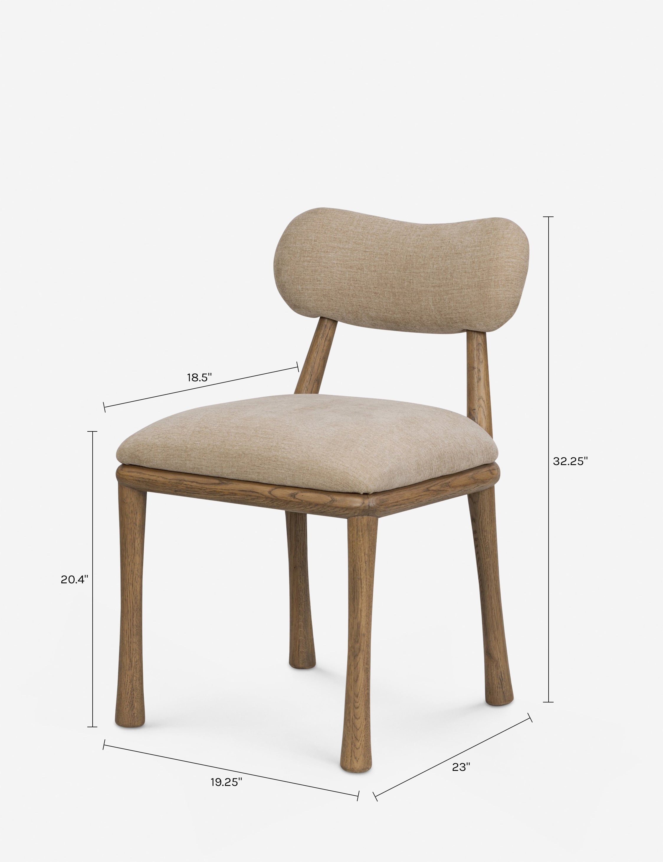 Lulu and Georgia Juna Dining Chair by Amber Lewis x Four Hands - view 16